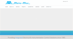 Desktop Screenshot of metromac.com